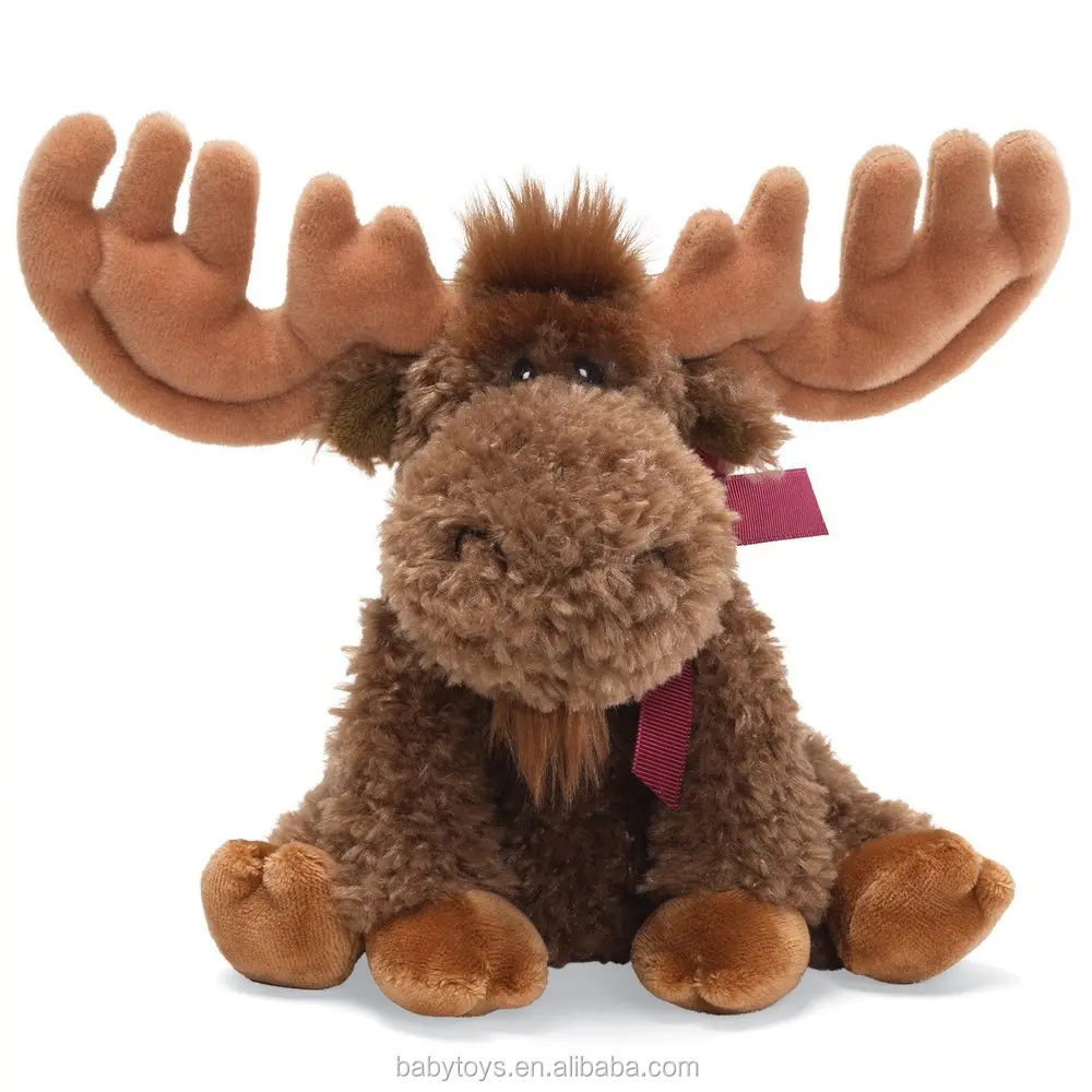 stuffed christmas moose