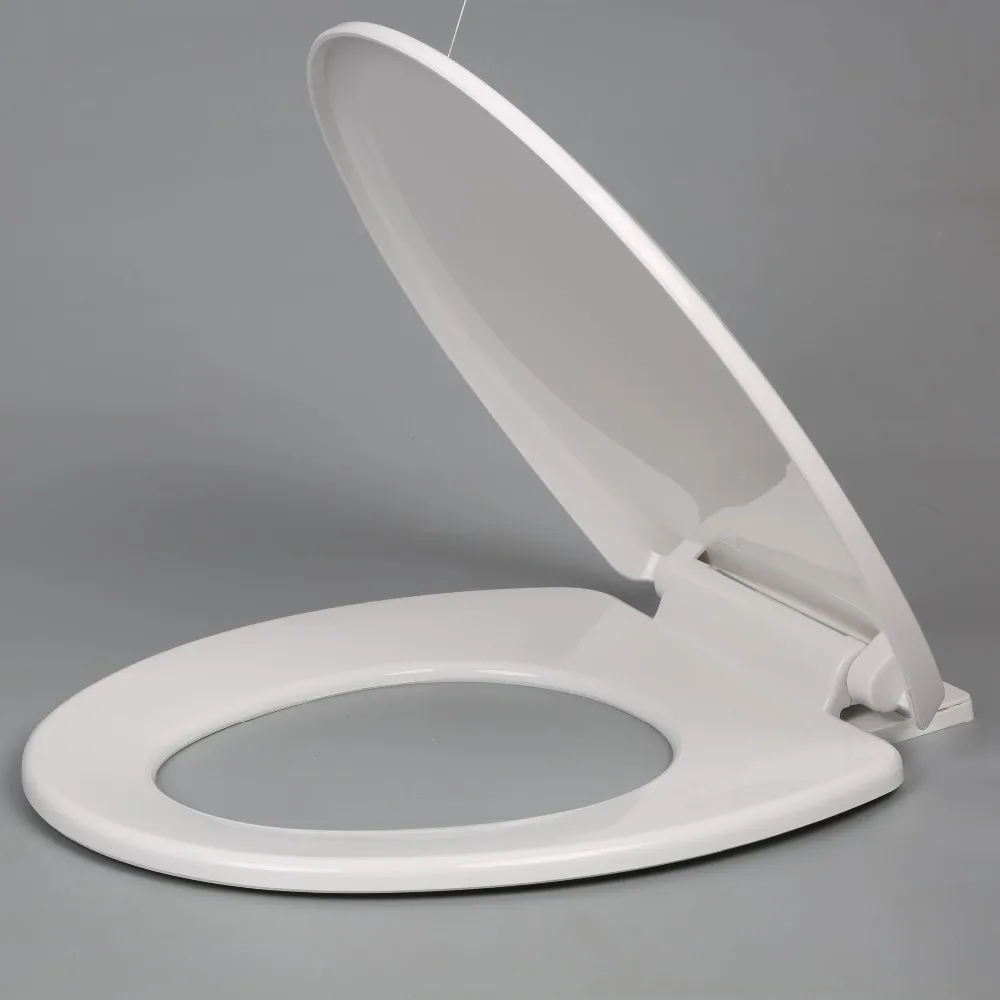 Brazil Design Sanitary Ware Closed Front Toilet Seat Round Soft Close