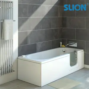 Acrylic Walk In Tub With Door Lowes Walk In Bathtub With Shower Combo Rectangle Shape With Ce For Elder Disabled People