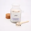 Wholesales Private Logo Home Use Nature Dead Sea Salt Rose Herbal Body Detox Bath Salt For Heat Treatment