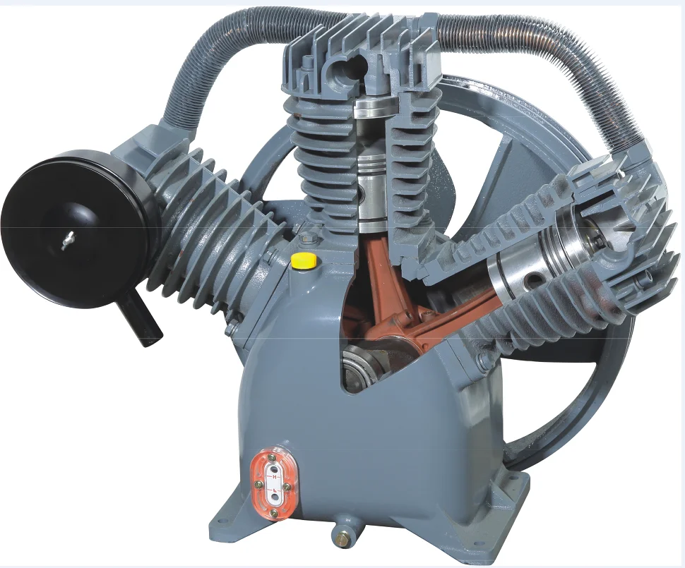 High Quality 5.5kw Industrial Piston Type Air Compressor Iso Belt