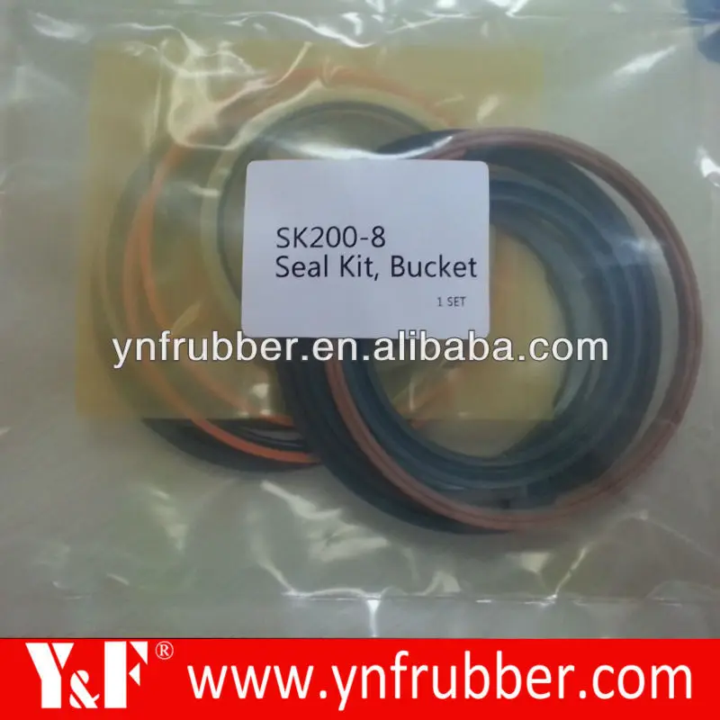Repair Seal Kits For Kobelco Sk2008 Excavator Bucket Hydraulic
