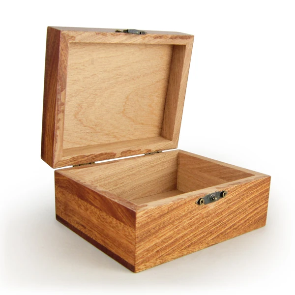 natural wood box