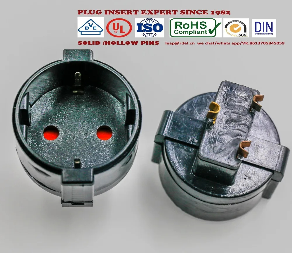 Ec 160 Vde Nf Ce Extension Cord Socket Insert Schuko Germany Europe ...