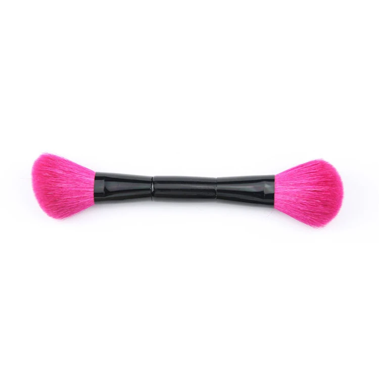 Nylon Hair Blush Brush,Foundation Brush,Eyeshadow Brush 4 Pieces Double