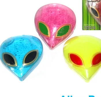alien diy make your own crazy scented slime colorful bath maker