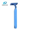 D227L twin blade 2 custom fixed head personalized disposable shaving straight razor