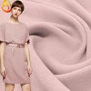 Soild Color New European Hemp Fabrics Thickened Double Matted Polyester Fabric High - Grade Dress Garment for Autumn and Winter