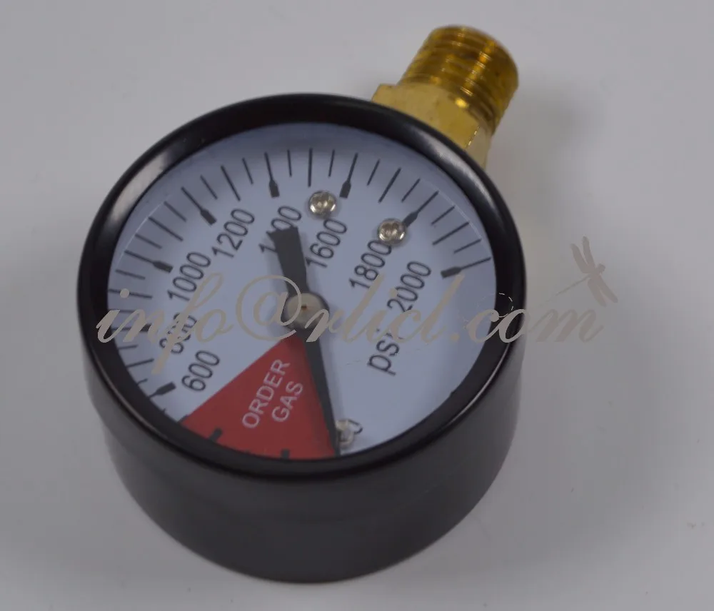 R&l 2000 Psi Co2 Pressure Regulator/co2 Gas Regulator With 2 Gauges For