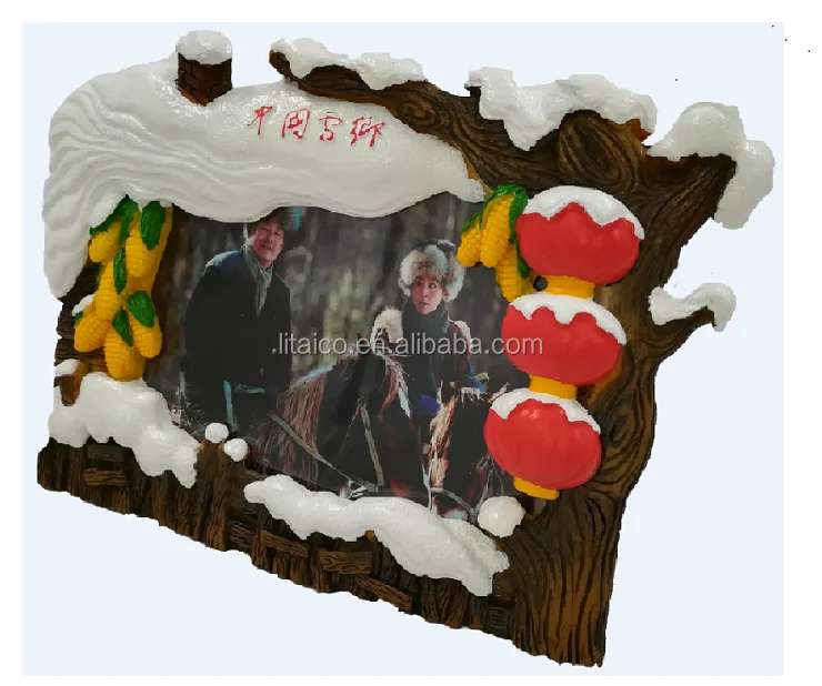 Hot Sell Home Decoration Poly Resin Souvenir Photo Frame Buy Picture