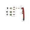 LT50 water cooled plasma cutting torch mini gas cutting torch
