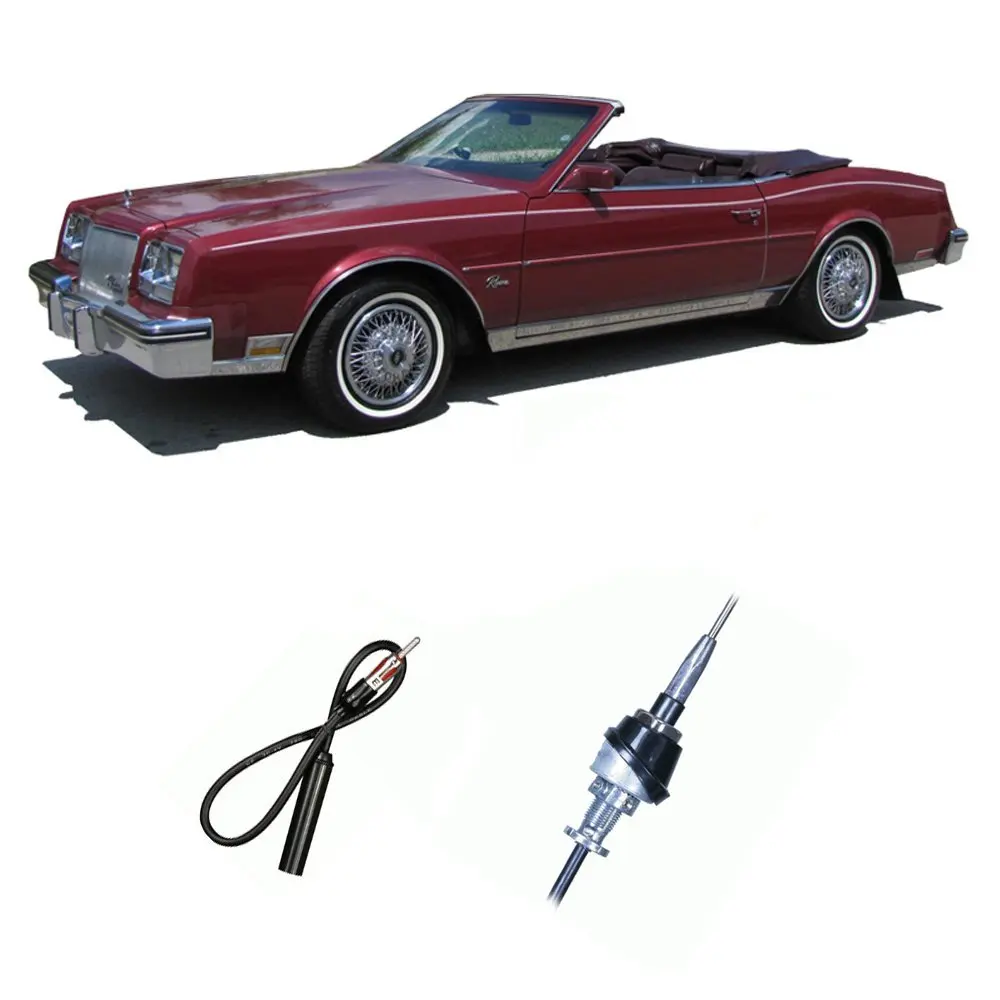 Get Quotations · Buick Riviera 1983-1985 Factory OEM Replacement Radio Stereo Custom Antenna Mast