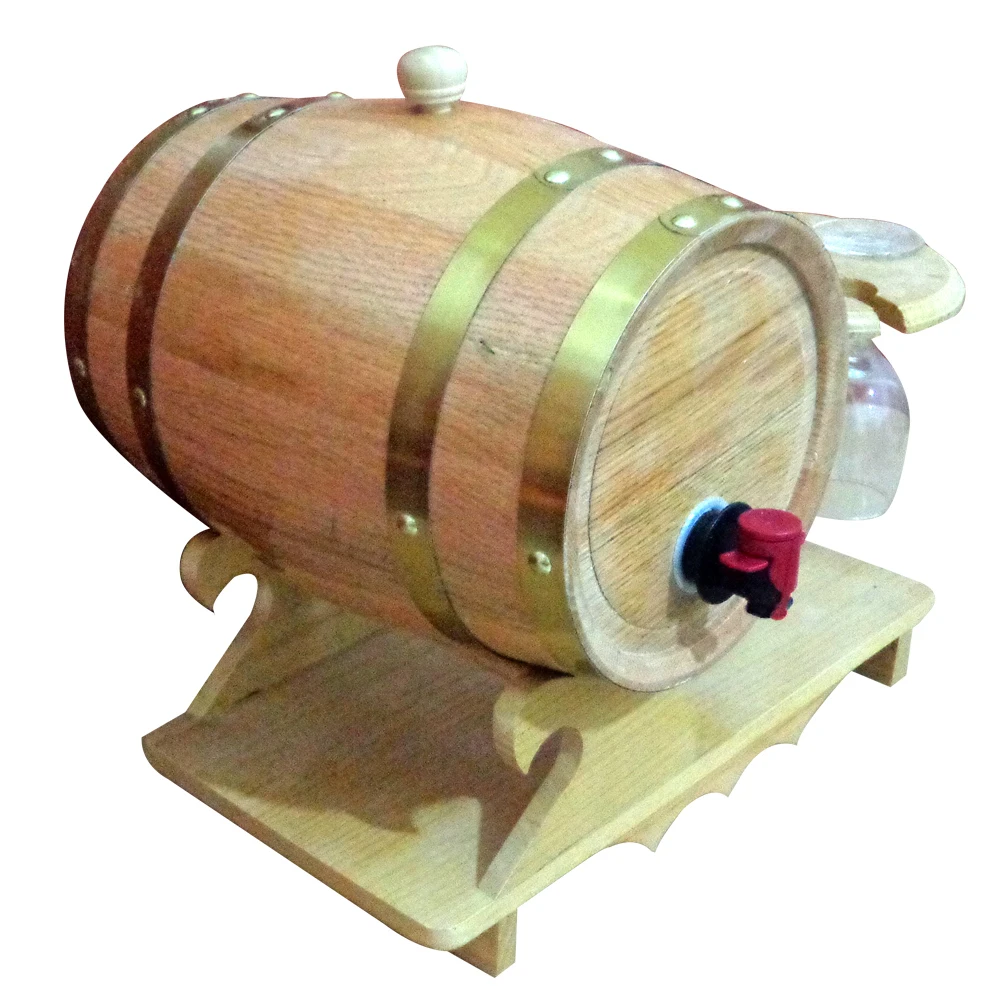 Natural Wholesale Wooden Wine Keg,New Design Beer Usage Wine Barrel