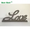 LOVE word wooden articles