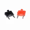 Dual 4mm Nickel Banana Plug Jack Connectors Binding Post Socket Test Probes Professional Grade Audio Connectors