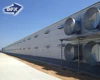 China hot galvanized steel structure prefabricated egg chicken layer cage farming poultry house