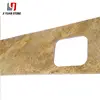 Lower Cost Golden King Granite Countertops Countertop Drawing Maple Kitchen Cabinets And