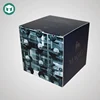 4C CMYK Offset Printing Rectangle Shape Cardboard Display Cubes for Advertising