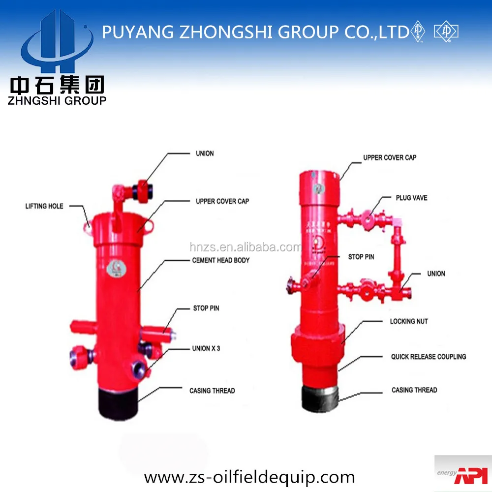 Oil Cementing Tool Single or Double Plug Casing Cement Head, Manifold
