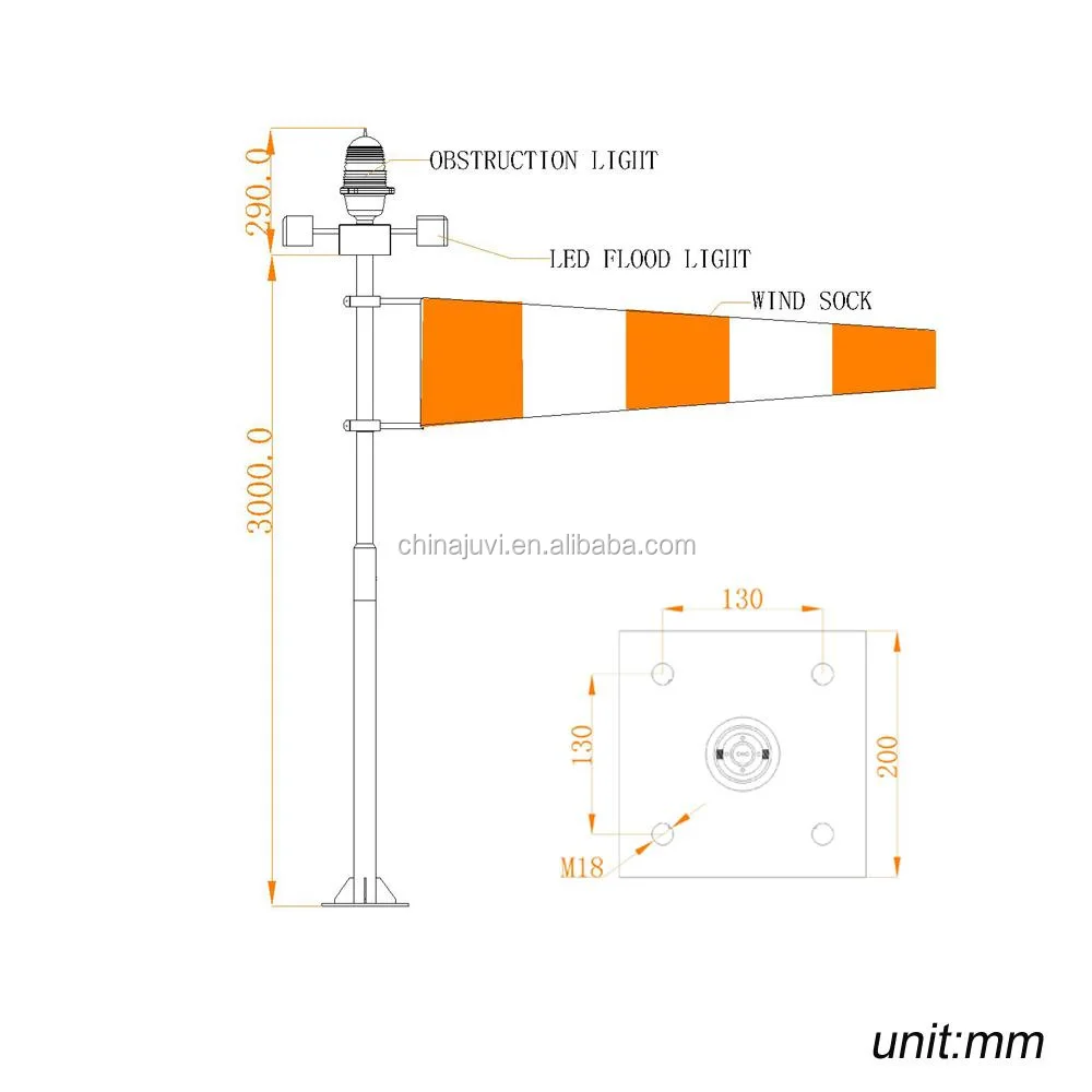 Jv Hp W Helipad Taxiway Edge Inset Light Airport Windsock Airport Light Buy Windsock Airport Light Nylon Windsock For Sale Helipad Wind Cone Product On Alibaba Com