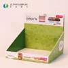 Customized Single Container Cardboard Counter Stack Display Unit Tabletop