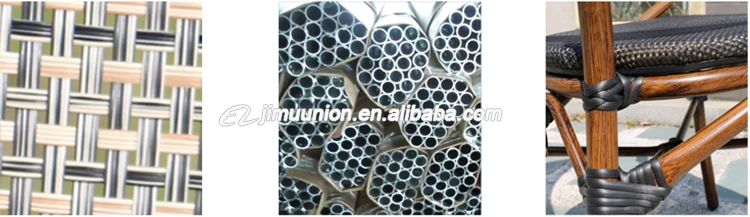  wholesale cheap bamboo rattan wicker bistro rattan arm chair for outdoor