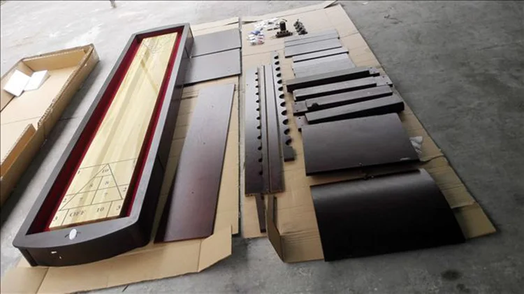 SZX 8ft 9ft Hot selling shuffle board table for sale from china supplier
