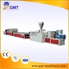 Highest clamping range wpc line door panel extrusion machine line