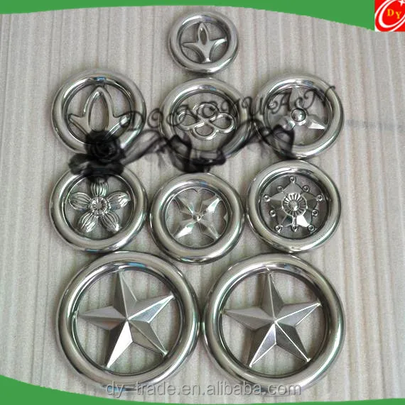 stainless steel rosettes ,metal sunflower for gate accessories