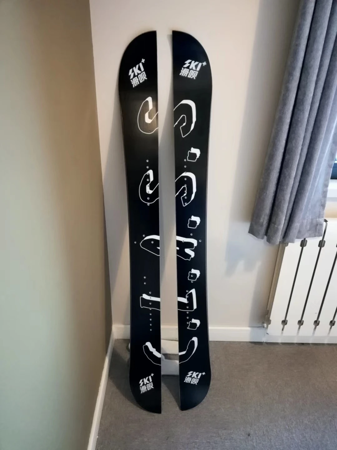 Talos Split Board Snowboard Custom With Wood Top Sheet For 2018/2019