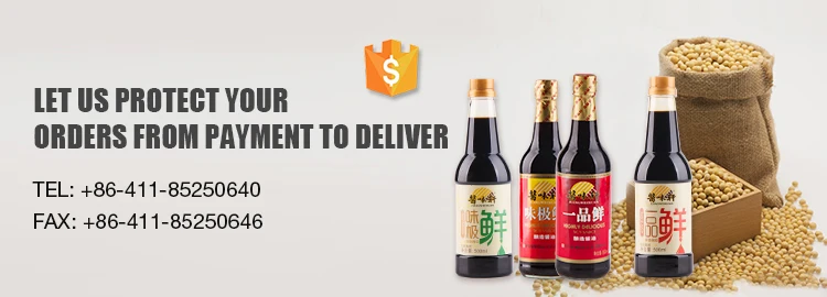 Alibaba China Supplier Direct Factory Price Attractive Chinese Dark Soy Sauce