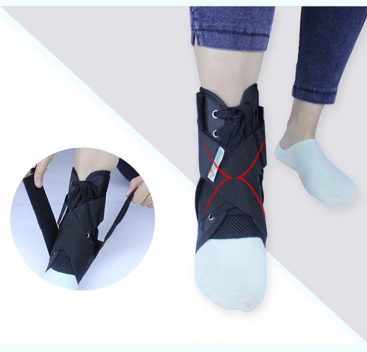 Adjustable Laced Ankle Brace Support Ankle Stabilizer Ankle Immobilizer Buy Ankle Brace,Ankle