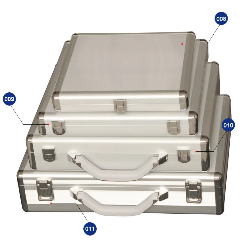 New Design High Quality Aluminum Tool Case Precut Foam Hard Instrument