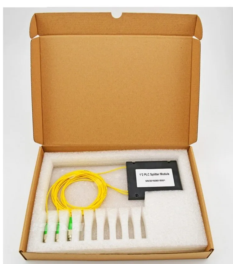 1x8 Optical Splitter 1xn 2xn Fbt G/epon G657 Fiber Fbt Coupler Splitter