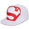 Wholesale Hip Pop Sport 3D Embroidery Superman Snapback Cap With Logo100% Acrylic Night View Own Snapback Caps And Hats