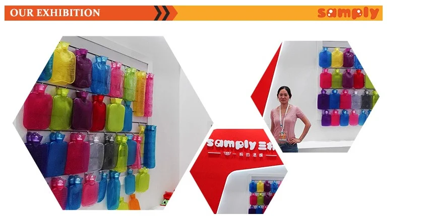 pink color medical rubber hot water bottle with bs standard