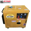 air-cooled 3000W 5500W 6500W diesel generator with silent canopy single phase