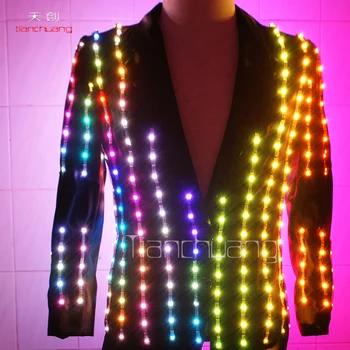 light up jacket mens