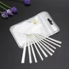 BIN Fingernails Artificial Nail Tip Natural 10pcs Fiberglass Nail Tips