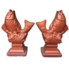 ABS plastic home garden concrete Fish statue molds
