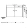 Sunlight readable 800x480 cheap rgb interface 7 inch monitor tft