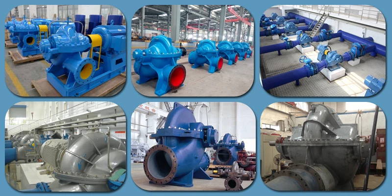 double suction water pump details