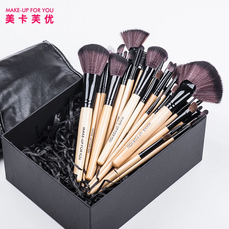 32 Brochas Maquillajes Makup Brushes