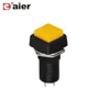 12MM Mounting Size Latching Push Switch Button Square