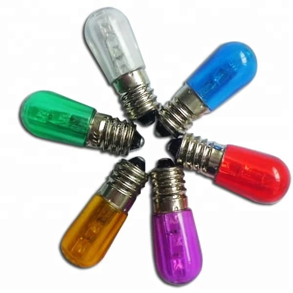 Hot Sale 14v 0.18w Light Bulbs For Holiday Decorations Motif Lighting Mini Lights Led E14 Purple