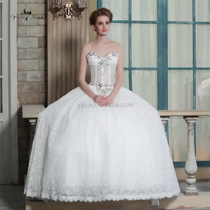 Sexy Sheer Corset Wedding Dress Wholesale Wedding Dress Suppliers