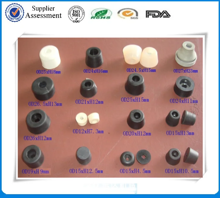 Rubber Pipe Fitting Vibration Damper / M3 Rubber Vibration Damper