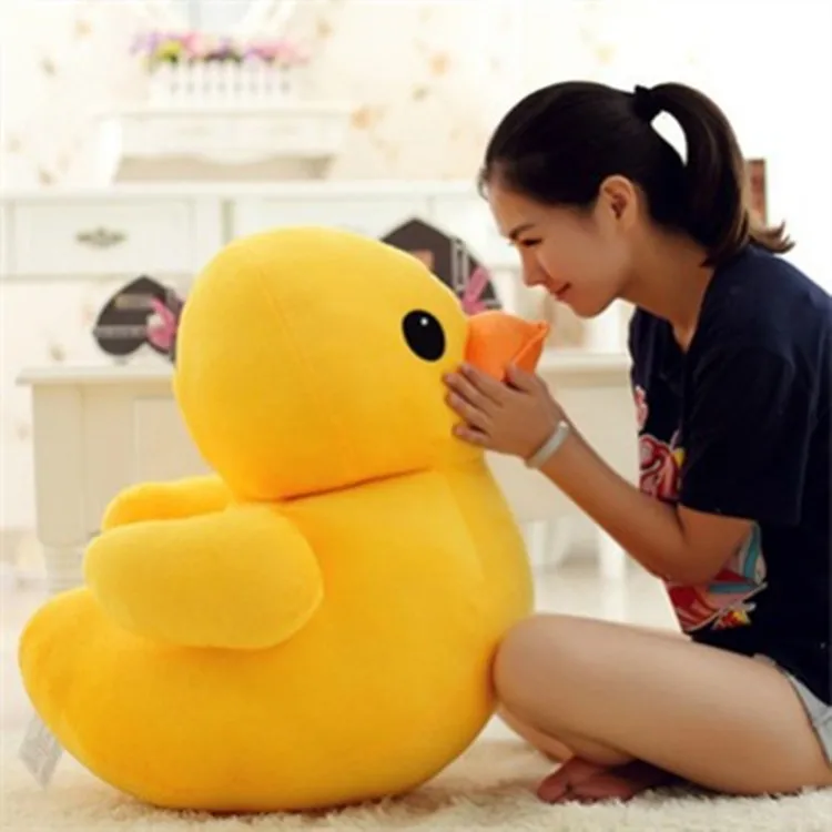 large plush duck