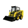 China made Leeheey 60hp diesel skid steer loader with forestry mulcher