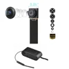 Battery rechargeable hd diy hidden camera module micro shirt button remote surveillance wifi camera